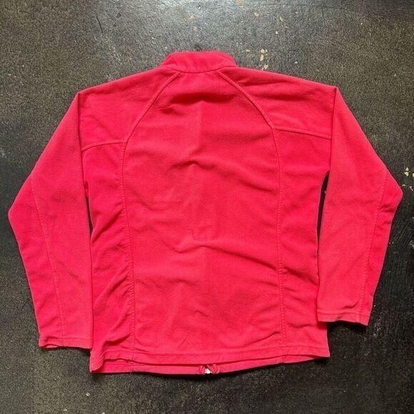 Black Diamond Pink Zip Up Fleece Women’s Size XL 100% Polyester Preppy Winter - Picture 6 of 14